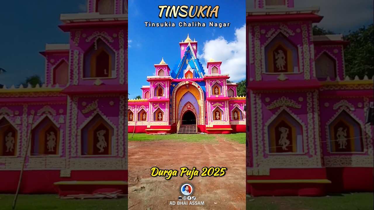 Tinsukia Chaliha Nagar durga puja 2025 