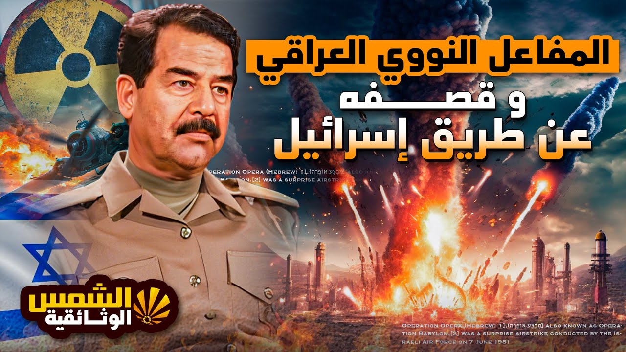 وثائقي - صدام حسين ارعب العالم بمشروع المفاعل النووي العراقي- الشمس الوثائقية