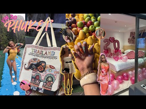 20TH BIRTHDAY IN THAILAND | TRAVEL VLOG: elephants, yona beach club, phiphi island, baecation + more