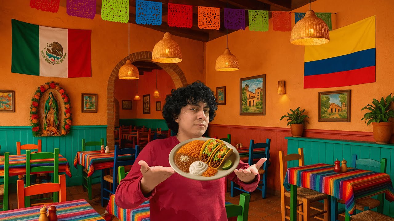 Mexicano prueba comida Mexicana 🇲🇽 en Colombia ¿Es tan mala? 🤮