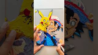 I Painted Ash And Pikachu