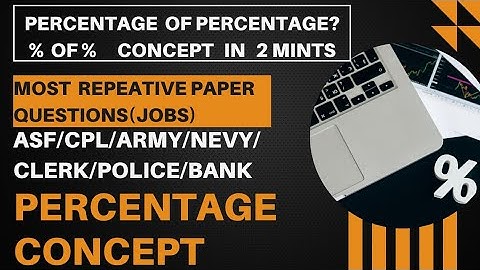 How to calculate percentage || Basics with SS.Bajwa