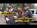 Cop Gets So ID Hungry His Supervisor Tells Him To Calm Down