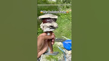 11kv Podestor Fault😱Blast💥#bijli #lineman #powersupply #11kv #electricity #fault #shorts #youtube