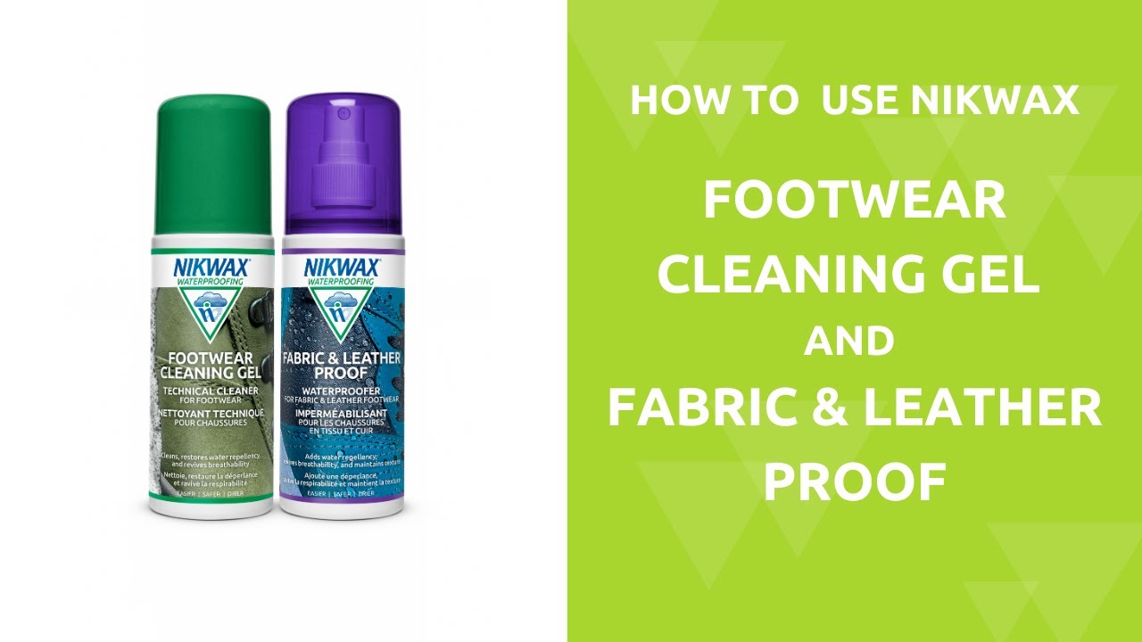 NIKWAX Fabric and Leather Proof Spray 300ML Waterproofing Breathability  Footwear 5032173457737