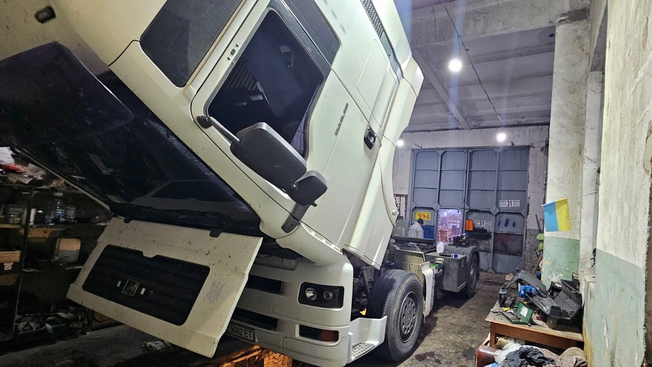 Міняємо помпу на MAN TGA — без пригод не обійшлось