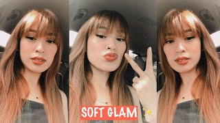Soft glam look | Quick and Easy || Aehrika Gaji (Philippines)
