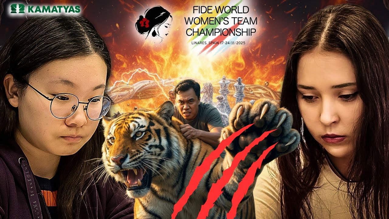 Ang Huling KALMOT Na Ginawa Ni Miao Miao! | FIDE World Women's Team 2025 CHI vs KAZ