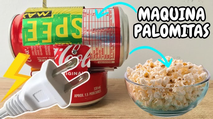 🍿🏠 ¿Quieres palomitas recién hechas en casa? La crispetera eléctrica