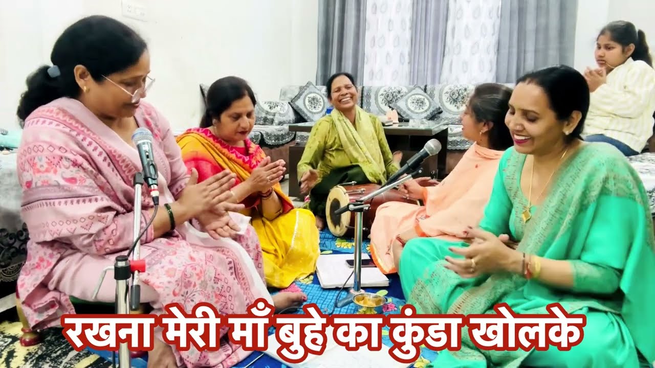 #navratri 🙏 कीर्तन में रौनक लगा देगा माता रानी का यह भजन मैं नहीं थकदी माँ जैकारा तेरा बोलके💃