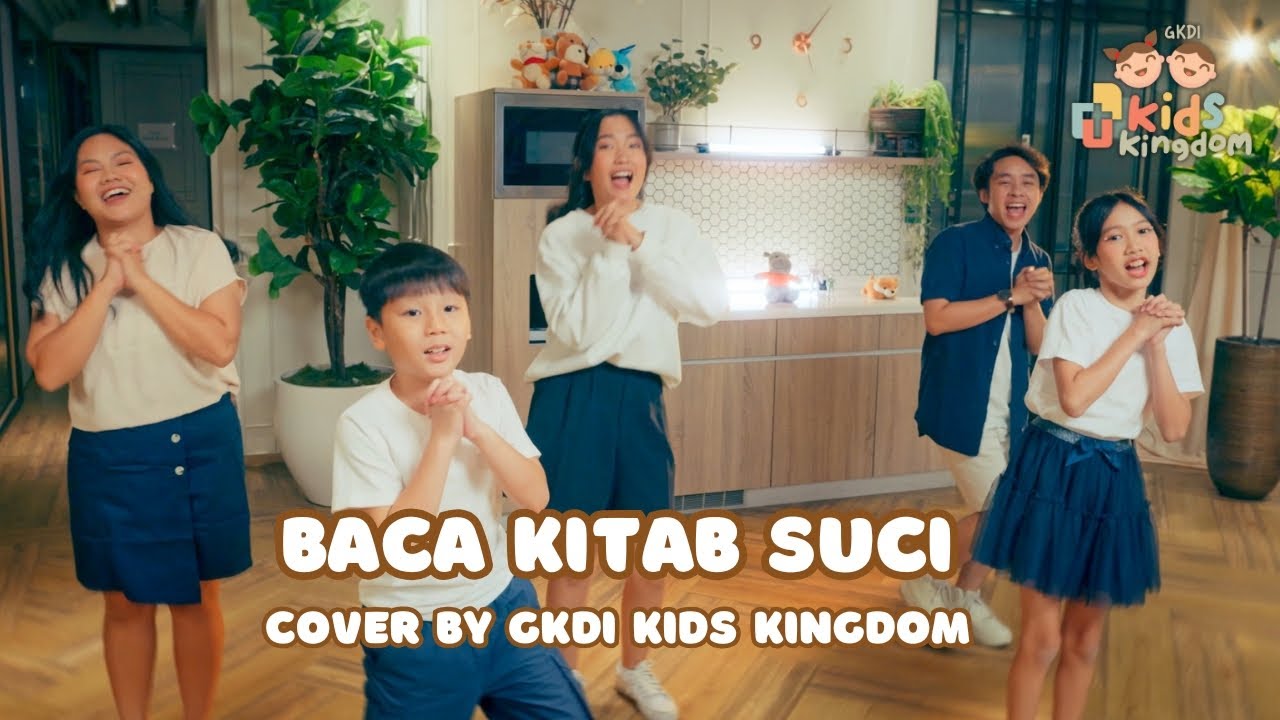 Baca Kitab Suci (Cover) | GKDI Kids Kingdom | Lagu Sekolah Minggu