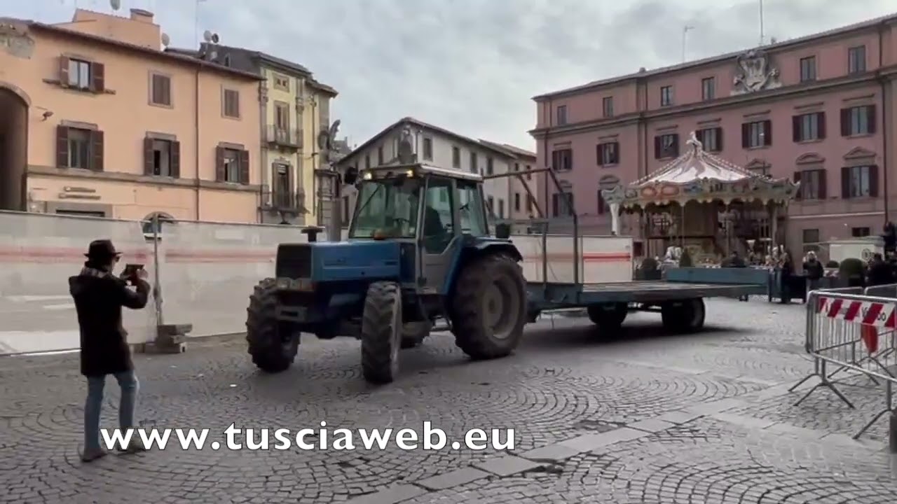 Viterbo   Prove tecniche del Carnevale