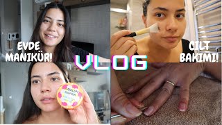 EVDE MANİKÜR VE CİLT BAKIMI💅🏼🧴 EVDE MANİKÜR NASIL YAPILIR?