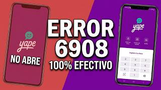Fix yape (2026) - Solución yape no abre - Error 6908