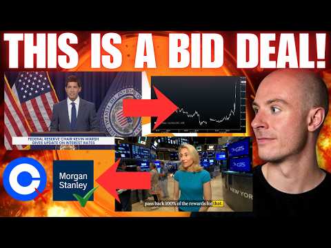 Video preview for BREAKING: Morgan Stanley Just DESTROYED Crypto Exchanges With A New Product!! FED WILL HIKE RATE!!!!