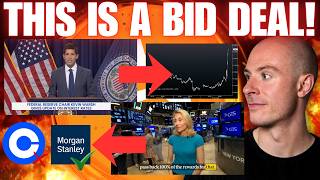 BREAKING: Morgan Stanley Just DESTROYED Crypto Exchanges With A New Product!! FED WILL HIKE RATE!!!!