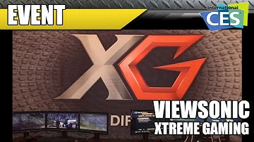 Viewsonic XG Series Gaming Monitors - CES 2016