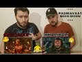 [German Reaction] Padmaavat "Ghoomar" & "Khali Bali"+Movie Review-Bollywood-Deepika😍Ranveer😎