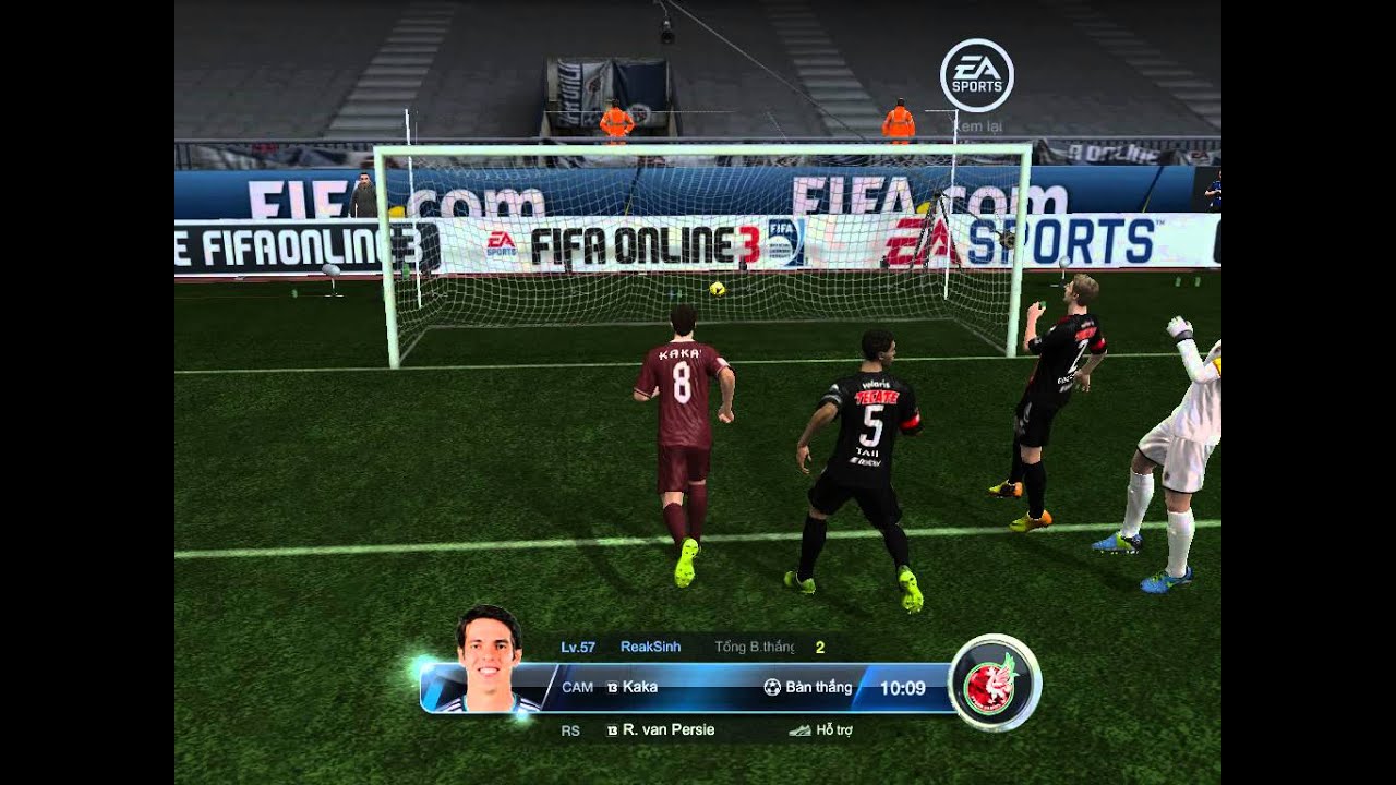 [Reak FO3] [Nice Goals] Kaká (001) Bật cột dọc ghi bàn YouTube