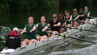 Queens W3, Division 4, Wednesday, Cambridge May Bumps 2026 slow motion
