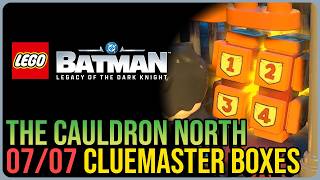 The Cauldron North – All 7 Cluemaster Puzzle Solutions – Lego Batman: Legacy of the Dark Knight