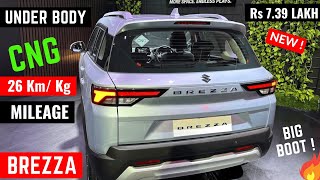2026 Maruti Suzuki Brezza Facelift CNG ZXI Variant - Mileage, Price, Features, Interiors | Brezza
