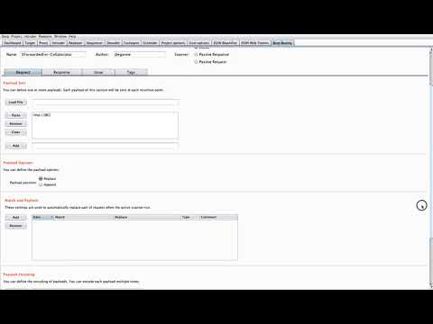 Match and Replace example - Adding X- Forwarded- For header for interact with Burp Collaborator