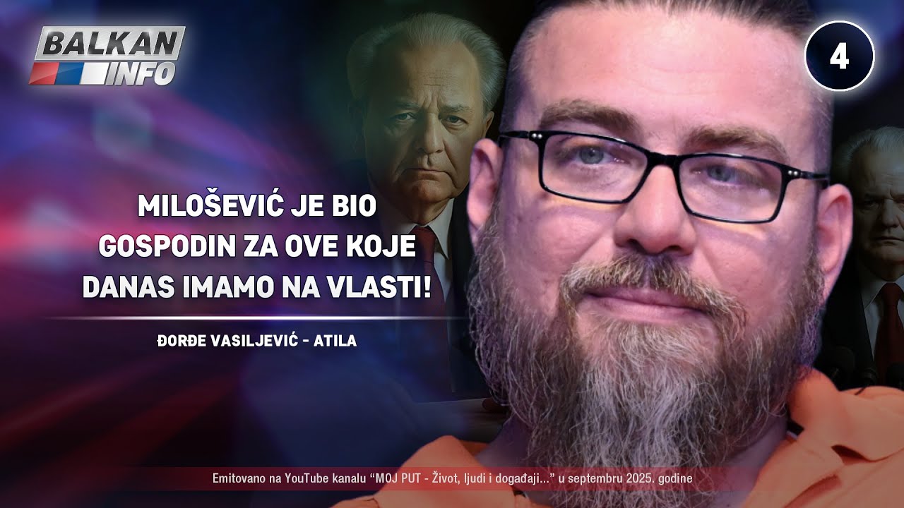 INTERVJU: Đorđe Vasiljević – Milošević je bio gospodin za ove koje imamo na vlasti! (28.9.2025)
