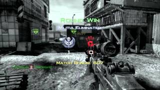 Clean mw2 killcam on Favela(SBrc)