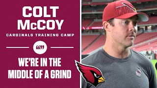 Cardinals Training Camp: Colt McCoy discusses stepping in as QB1 | CBS Sports