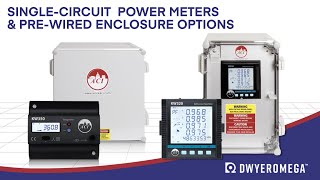 Single-Circuit Power Meters & Pre-Wired Enclosures from ACI