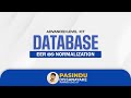 DATABASE EER DIAGRAMS & NORMALIZATION AL ICT | PASINDU DISSANAYAKE