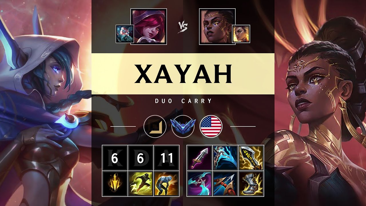 Xayah ADC vs Mel - NA Diamond Patch 25.16