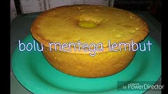 Bolu mentega lembut & simpel - Durasi: 4.00. 