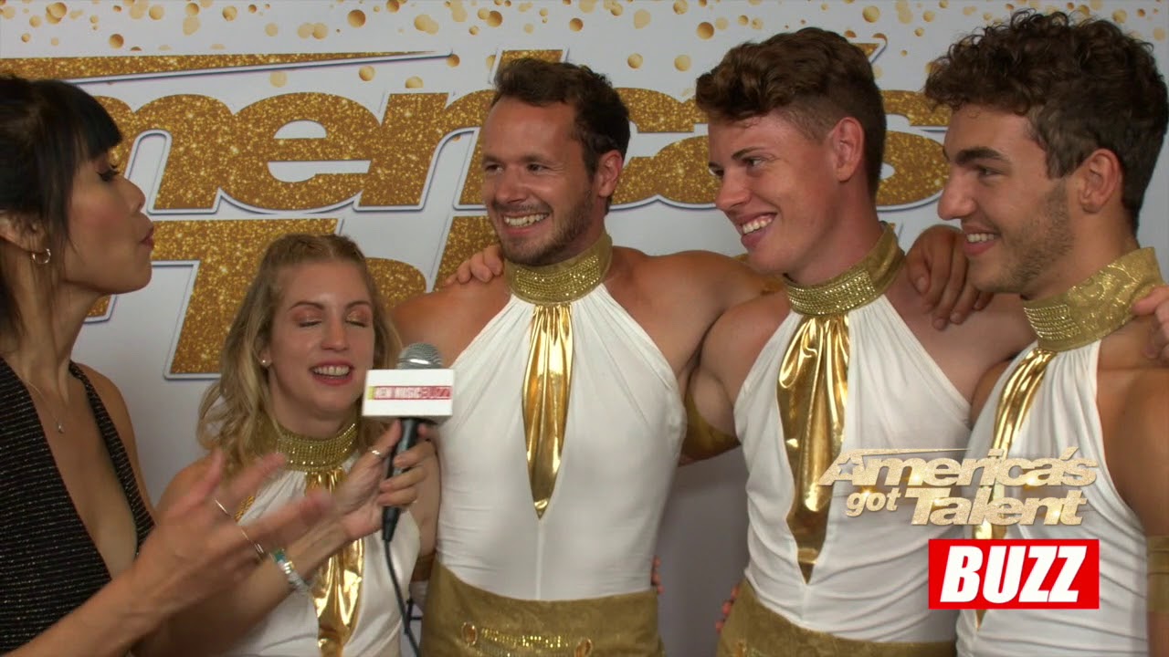 AGT BACKSTAGE | Zurcaroh Says Hard Work, Practice and Motivation Will Take Them To Finals
