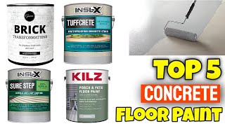 Top Concrete Floor Paint | Best Garage Floor Coating 2022