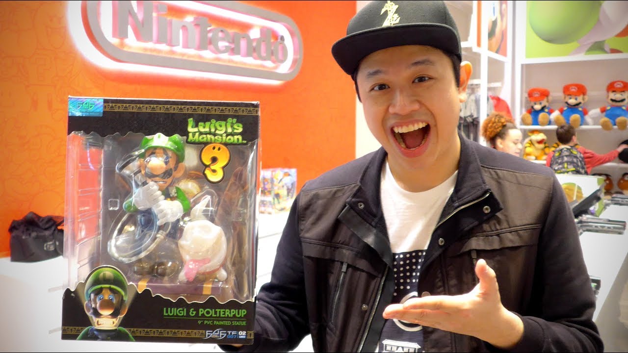 Luigi's Mansion 3 Luigi and Polterpup Collectors Edition Statue 9