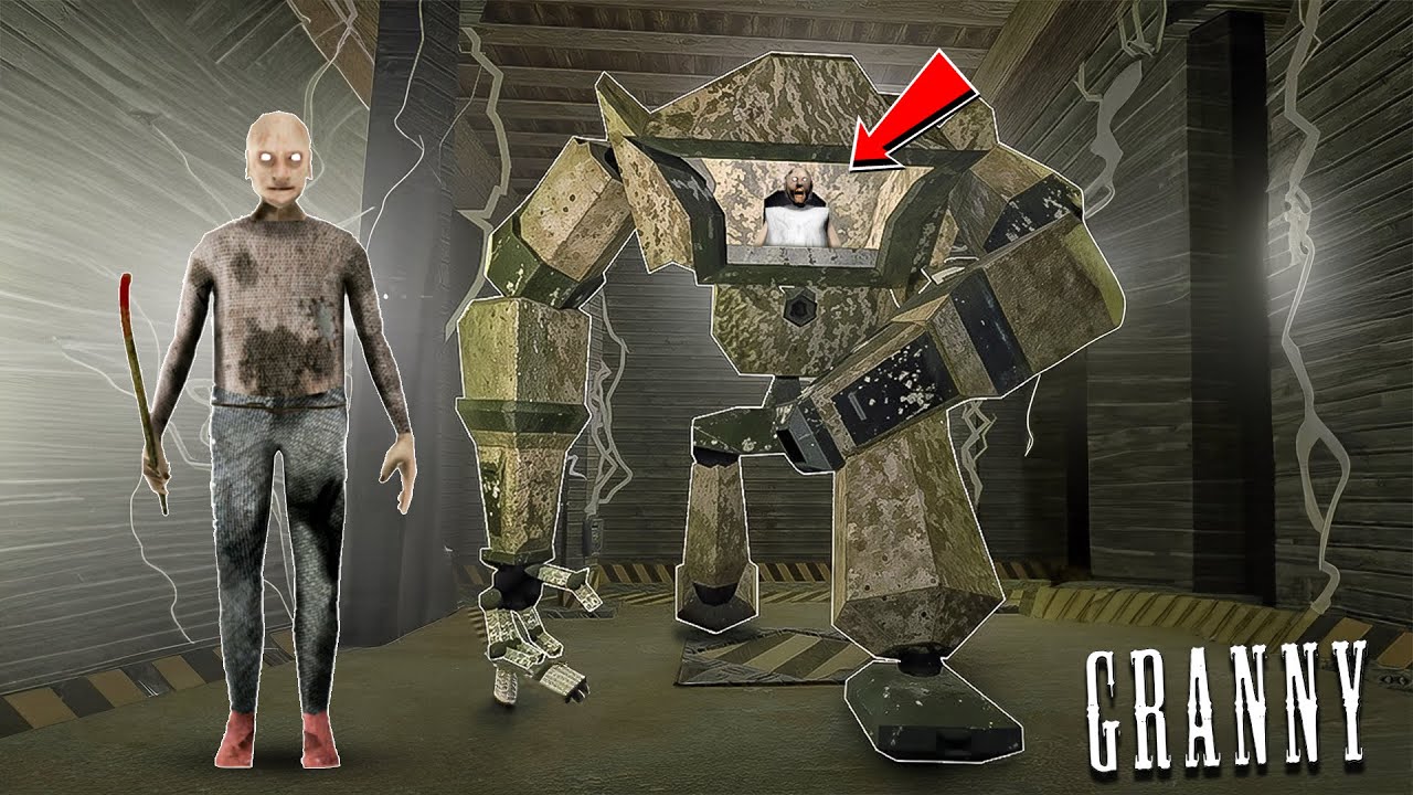 ROBOT ESCAPE FROM GRANNY'S HOUSE || robot escape full gameplay