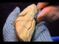 Woodcarving An Eagle Head