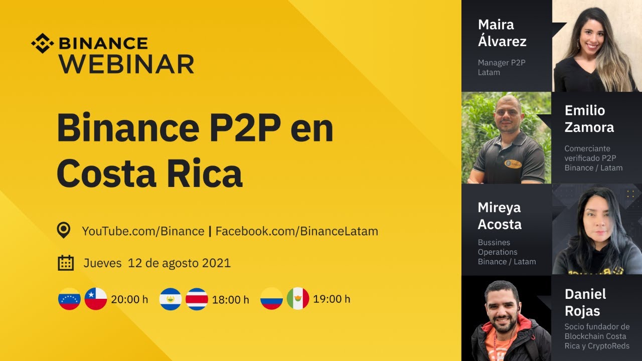 Binance P2P en Costa Rica