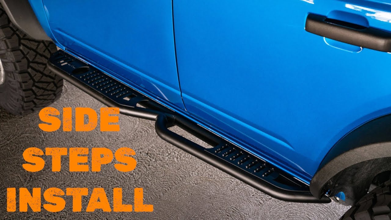 Bronco DV8 OE Plus Side Steps