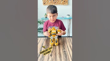 5 in 1 Transform Magnetic Construction Robot Toys Gifts 🤖| Quick Assembly Tutorial 🛠️🌟| Bumble🐝