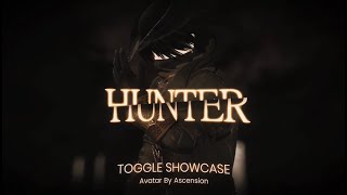 Hunter avatar by Ascension (toggle showcase by Feddles)