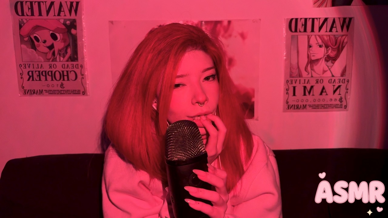 Positive Affirmations & Mouth Sounds 💖 Spit Painting & Visuals ASMR - SweetieAmonet