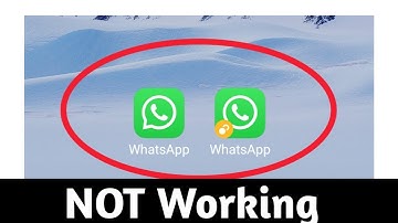 How To Fix Dual WhatsApp Not Working | Dual WhatsApp Mobile Me Nahi Kar Raha Hai