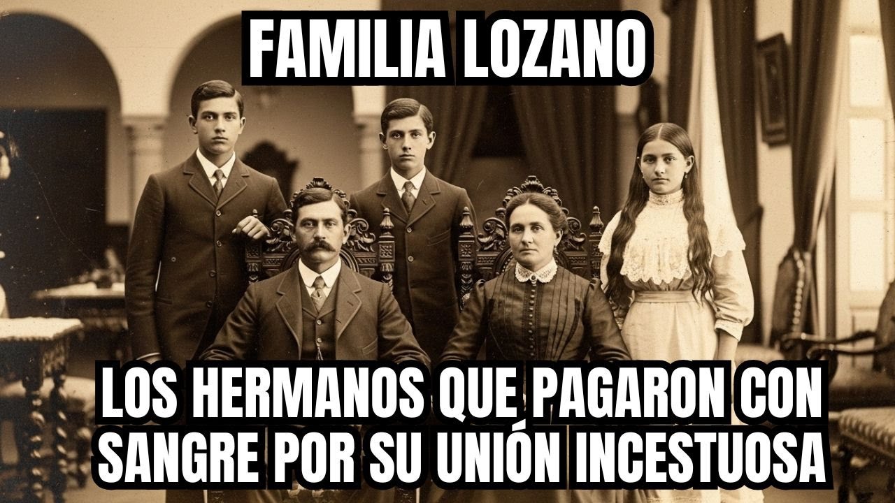 La Historia Macabra de Los Herederos Lozano: Hermanos que se casaron por poder y sus hijos asesino