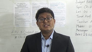 Class: Eight, Subject: BGS (Lecture- 04), Topic: Ch-2, Lesson- 7, 8 Dis