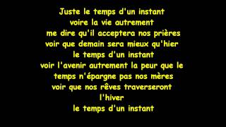 Psy 4 de la rime - Le temps d'un instant -[[PAROLE