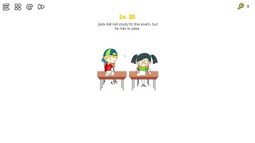 Brain Test   Lv28   Jack did not study for this exam