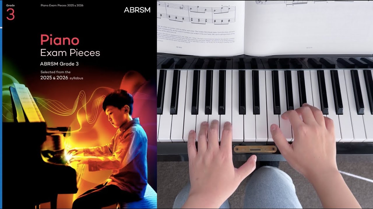 Allegro in F K. 15a by Mozart from London Sketchbook | ABRSM 2025